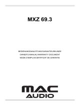 MAC Audio MXZ 69.3 El manual del propietario