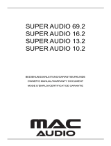 MAC Audio Super Audio 13.2 El manual del propietario