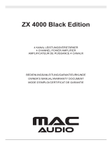 MAC Audio ZX 4000 El manual del propietario