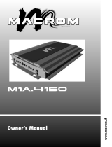 Macrom M1A.4150 Manual de usuario