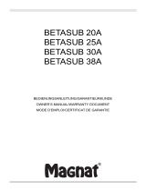 Magnat Betasub 20A El manual del propietario