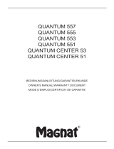 Magnat Audio QUANTUM 557 El manual del propietario
