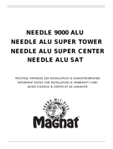 Magnat Audio Needle Alu Super Center Manual de usuario