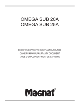 Magnat Audio OMEGA SUB 20A El manual del propietario