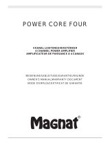 Magnat Power Core Four El manual del propietario