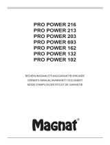 Magnat Pro Power 102 El manual del propietario