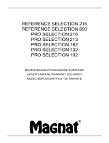 Magnat Pro Selection 102 El manual del propietario