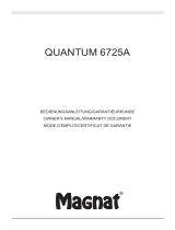 Magnat Quantum 6725 A El manual del propietario