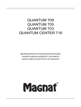 Magnat QUANTUM 700 SERIES El manual del propietario