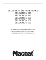 Magnat SELECTION 693 El manual del propietario