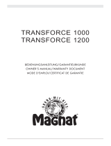 Magnat Transforce 1200 El manual del propietario
