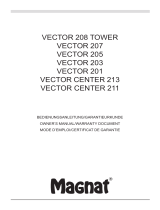 Magnat Vector 208 tower El manual del propietario