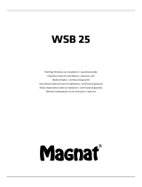 Magnat Audio WSB 25 El manual del propietario