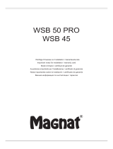 Magnat WSB 50 PRO Manual de usuario