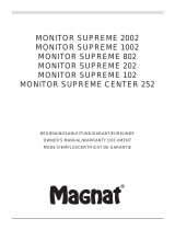 Magnat MONITOR SUPREME 2000 El manual del propietario