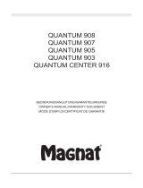 Magnat Audio 905 Manual de usuario
