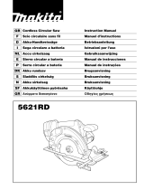 Makita 5621RD Manual de usuario