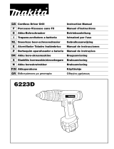 Makita 6223D Manual de usuario