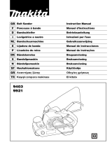 Makita 9921 Manual de usuario