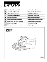 Makita DVC340 El manual del propietario