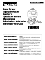 Makita EVH2000 Manual de usuario