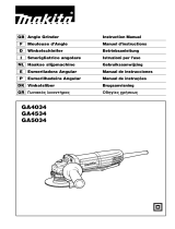 Makita GA5034 Manual de usuario