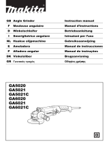 Makita GA5021C El manual del propietario