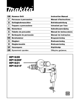 Makita HP1621 Manual de usuario
