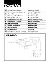 Makita HR160D Manual de usuario