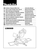 Makita LS800D Manual de usuario