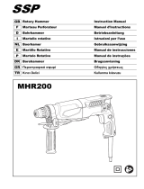 SSP MHR200 Manual de usuario