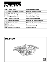 Makita MLT100 Manual de usuario