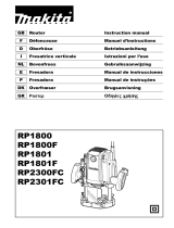 Makita RP1801F Manual de usuario