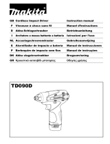 Makita TD090D Manual de usuario