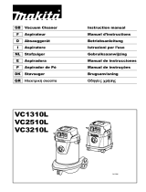 Makita VC1310L Manual de usuario