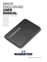 Manhattan 130196 Manual de usuario