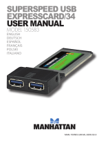 Manhattan 150583 Manual de usuario