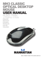 Manhattan 177016 Manual de usuario