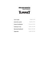 Marantz Pro Marantz Turret Manual de usuario