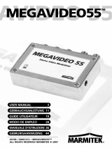 Marmitek A/V transmitters over Coax and CAT5: MegaVideo 55 Manual de usuario