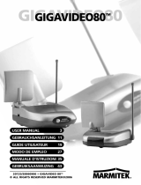 Marmitek A/V transmitters Wireless: GigaVideo 80 Manual de usuario