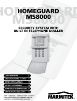 Marmitek HOMEGUARD MS8000 Manual de usuario
