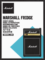 Mar­shall Fridge 4.4 Black Manual de usuario