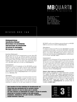 MB QUART DKE168 Manual de usuario