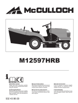 McCulloch M12597HRB Manual de usuario