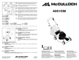 McCulloch 4051CM Manual de usuario