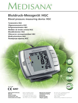 Medisana Bloodpressure monitor HGC El manual del propietario