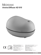 Medisana Aroma-Diffusor AD 610 El manual del propietario