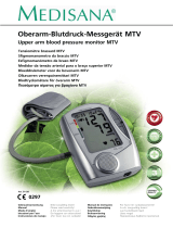Medisana Bloodpressure monitor MTV El manual del propietario
