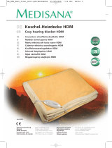 Medisana Cosy electric heated blanket HDM El manual del propietario